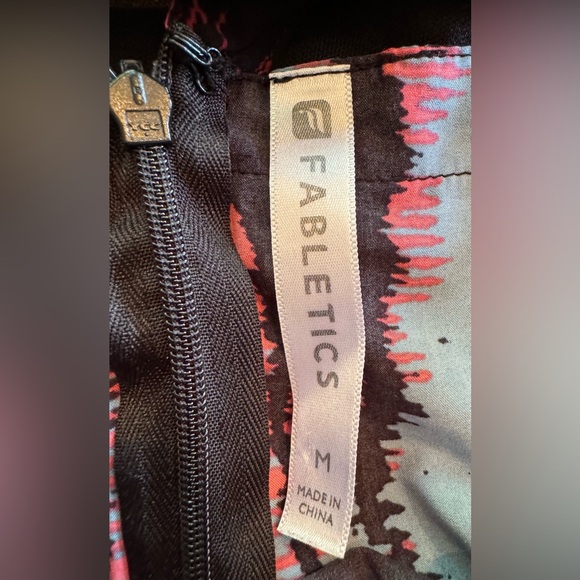 Fabletics Liza Heatwave Multicolor Sleeveless Romper- Size M - Picture 6 of 7